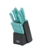 Oster Evansville 14-Piece Stainless-Steel Cutlery Set with Rubberwood Block