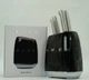 Smeg KBSF01BL Stainless Steel 6-Piece Knife Block Set - Black