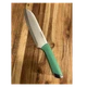 Cuisinart C776CEPC-7SAN 7in Santoku Knife SS Straight Edge Green Handle