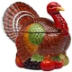 Cg Cosmos Gifts Turkey Design Ceramic Cookie Jar 10-3/8-Inch 10712