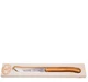 Laguiole Jean Dubost Cheese Knife w/Olive Wood Handle in Wooden Box