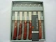 Outset Steak Knives Set of 6 Rosewood Collection NIB
