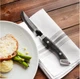 Walco 670527 Jumbo Boston Chop Knife with Black Handle - approx 5 Dozen, (59ea)
