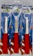 Dexter Russell Sani-Safe 3-1/4" Cooks Style Paring Knife....Lot of 3..Red...New