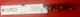 Cutco #1722 Butcher Knife 8&rdquo; Blade Brown Handle USA Factory Fresh Sharpened