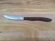 Vintage Cutco 1059 Steak Knife Smooth Edge Brown Wood Handle 
