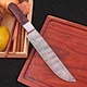 CUSTOM MADE HAND FORGED DAMASCUS STEEL KITCHEN CHEF KNIFE SHARP EDGE BLADE 2869