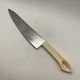 QUIKUT QUIKKLE Chef Knife Stainless Steel 7.5" Serrated Both Sides Of Blade VTG