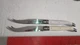 2 Jean Dubost Laguiole white Cheese Knives Nomostang Deals