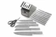 New Calphalon 2017943 Stainless Steel 12 Piece Kitchen Cutlery Block Set, Silver