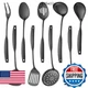 Lazycorner Kitchen Utensil Set 9-Piece Stainless Steel 304 Polished Mirror Finis