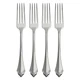 Oneida 2915004A Kenwood Fine Flatware Dinner Forks, Set Of 4 0.30 LB, Metallic