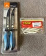 Ozark Trail 2 Fillet Knives, 6&rdquo; Stainless Steel + 10 Pack Super Fluke Jr. Bait
