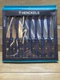 J.A. HENCKELS INTERNATIONAL Solution 17551-008 Silver Black 8 PC Steak Knife Set