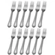Mikasa Regent Bead 18/10 Stainless Steel Dinner Fork (Set of Twelve)
