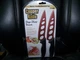 Never Needs Sharpening COPPER KNIFE Stainless Steel 2 Pack TEKNO TEK 810 NEW