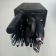 KitchenAid 11-Piece Stainless Steel Knife Set Block Black Silver Handle German