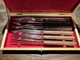 Viking Set of 6 MCM Steak Knives in Box Japan Stainless
