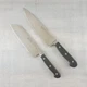 HENCKELS 17047-180 and 17041-200  7" & 8" Chef Santoku Knives Spain German Steel