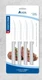 Rada DS4s Steak Knives 4pc Serrated USA cutlery Grill Silver carded + Cookbook