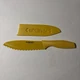 Cuisinart 6" Serrated Knife C550112-SW Yellow w/ SHEATH Used But Great Condition