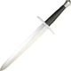 Cold Steel Hand & A Half 1055 Carbon Steel Fixed Blade Knife - 88HNHD