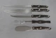Cutco lot 5 Brown Spatula Fork Carver Slicer Chef 1725JB/17268KI/1729/1726K1724