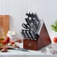 HENCKELS KITCHEN KNIFE BLOCK SET COOKING KNIVES ZWILLING CHEFS PARING PREP 20 PC