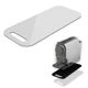 Smoovee Sliding Surface Eve White Appliance Rolling Tray Stainless Steel 12.8x5.
