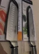 2- BRAND New Cuisinart 5" Stainless Steel Santoku & Serrated Utility Knives