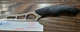 Cutco Cheese Knife #1504 KQ Black Comfort Grip Handle Serrated Blade Edge sheath