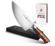 TUO Rocker Knife , 7 inch Salad Chopper Chef Knife for Herb Rocking and Veggie.