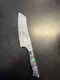 Huusk Damascus Japanese chef knife, VG10 steel santoku, ergonomic handle