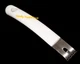 Tupperware E-Series Zester Stainless Steel Kitchen Tool Gadget White NEW