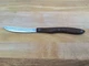 Vintage Cutco 1059 Steak Knife Smooth Edge Brown Wood Handle 