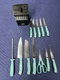 Oster Knife Set in Teal