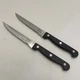 2 Chicago Cutlery 4E11D Steak Knives Serated Replacement Pieces 