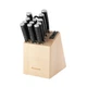 KitchenAid Hdl Plastic 14-Pc. Triple Rivet Knife Block Set with Built in Knife S