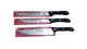 Diamond Cut Supreme Set Of 3 Knives, Different Sizes