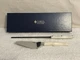 Cutco Celebration Wedding Cake Knife and Server Set, White Pearl Handle 1823W