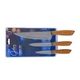 Gibson Home Seward 3 Piece Stainless Steel Blade Raring, Utility & Chef's knife