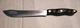Cutco 1722 JH Butcher Knife 8" Blade Brown Swirl Handle Made In USA
