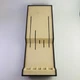 Vtg CUTCO Knife Holder Drawer/Wall Mount Rack Brown/Beige 17&rdquo;x6 1/2&rdquo; Model K1743