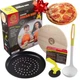 MasterChef Junior Pizza Cooking Set - 5 Pc Kit Includes Real Cookware for Kids w