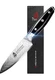 NEW TUO 3.5&rdquo; Black Hawk German Stainless Steel Paring Peeling Knife SILVER BLACK