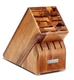 Wusthof 15-Slot Knife Block (Acacia, One Size)