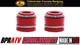 Polaris Sawtooth 200 Kibblewhite RED Viton Valve Stem Seals Valve Guide Seal Kit