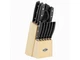 Oster Collister 15 Piece Stainless Steel Cutlery Set in Black