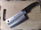 Halco Molybdenum Stainless NSF PC-121/6 Meat Cleaver Knife Used