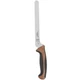 Mercer Culinary Millennia 8" Serrated Edge Bread Sandwich Knife W/Brown Handle